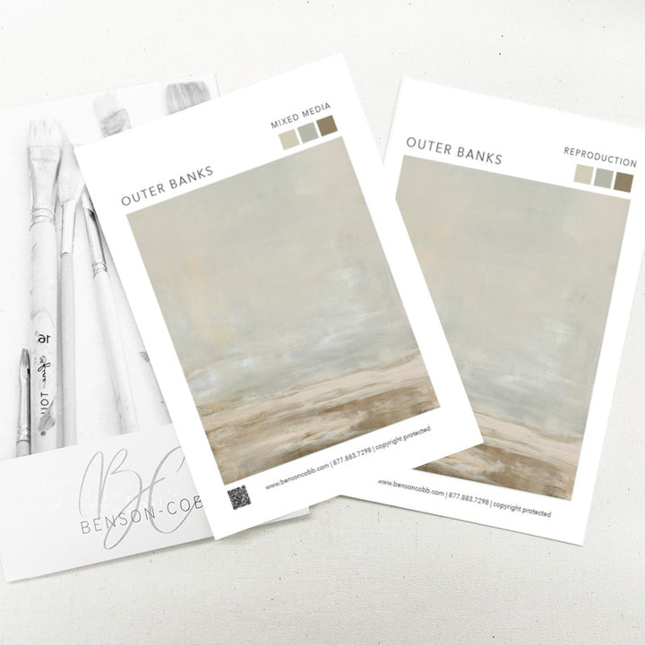 Outer Banks Canvas Sample
