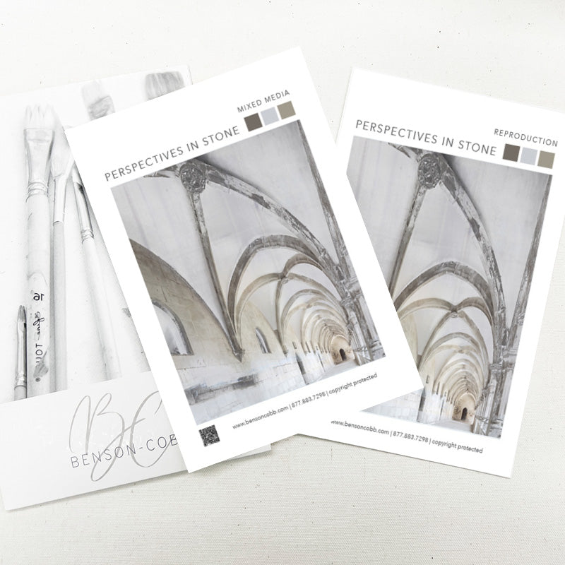 Perspectives in Stone Canvas Sample