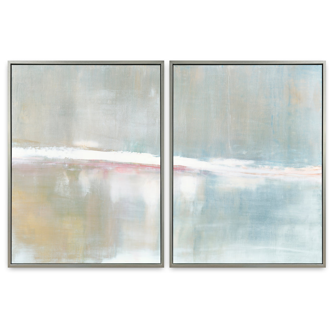 Refuge 36x48" Diptych | Sterling Frame