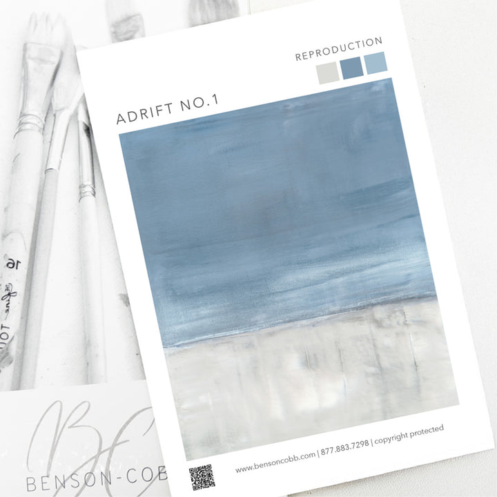 Adrift No.1 Canvas Sample