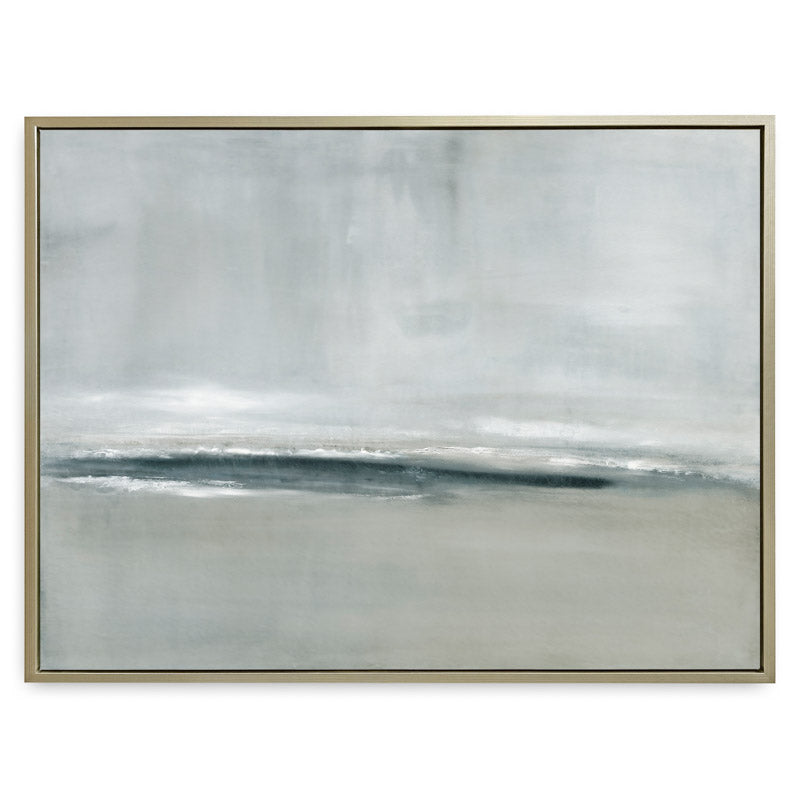 Rising Tides 48x36" | Champagne Gold Frame