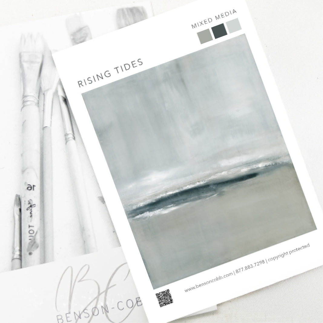 Rising Tides Canvas Sample