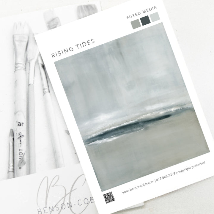 Rising Tides Canvas Sample