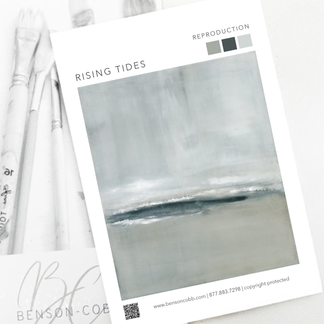 Rising Tides Canvas Sample