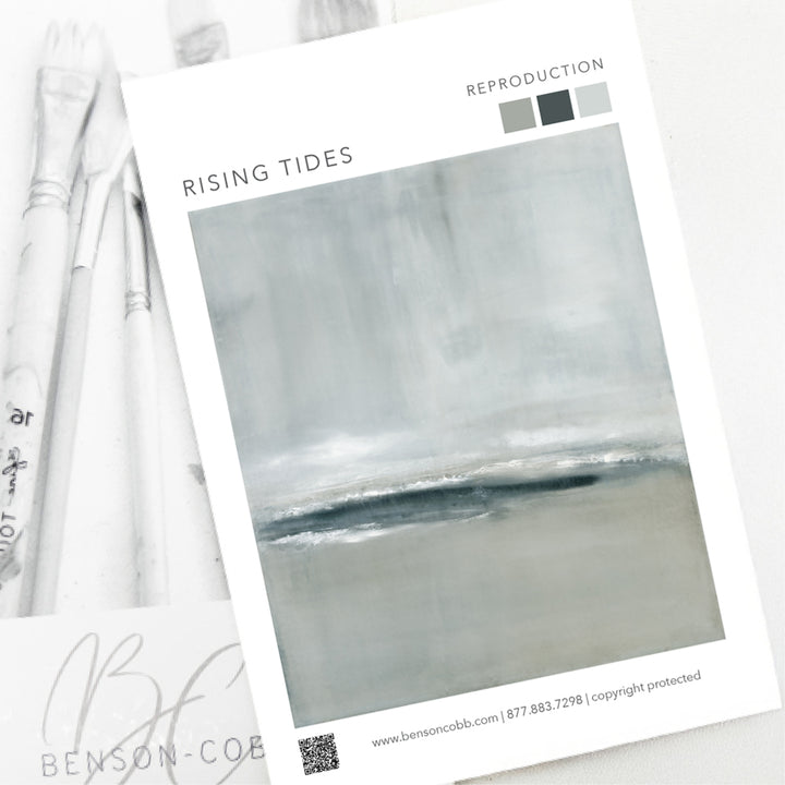 Rising Tides Canvas Sample