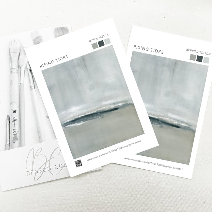 Rising Tides Canvas Sample