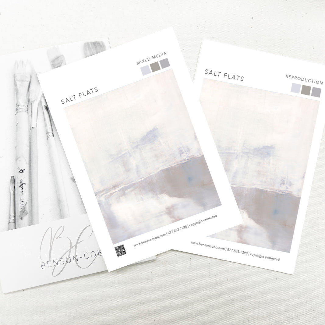 Salt Flats Canvas Sample