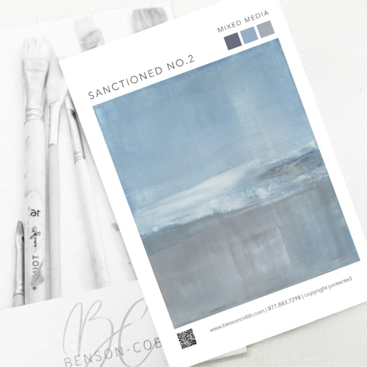 Sanctioned No.2 Canvas Sample