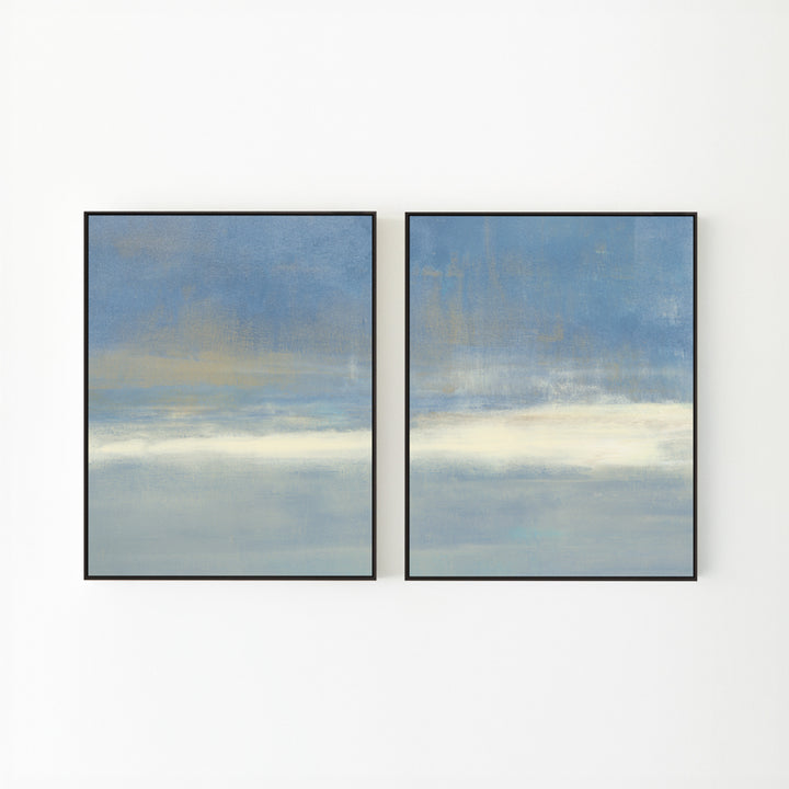 Serendipitous Blues - Canvas Set Options