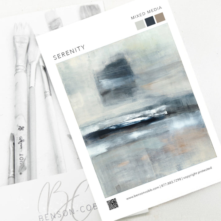 Serenity Canvas Sample