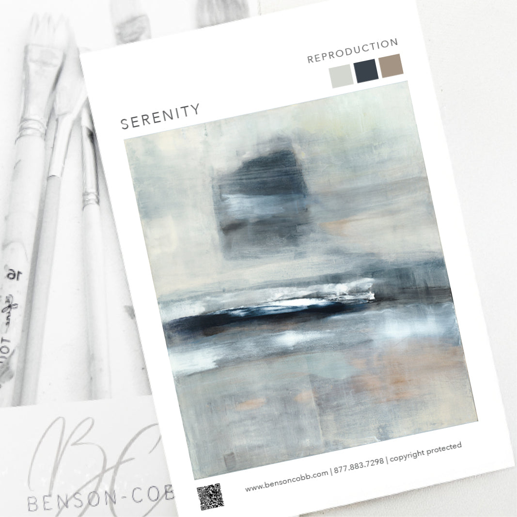 Serenity Canvas Sample