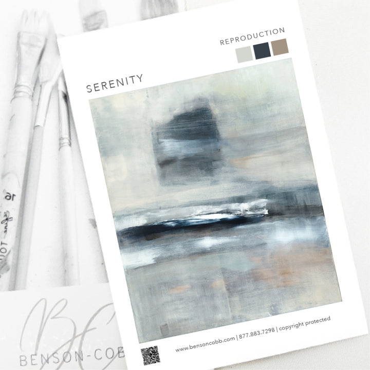 Serenity Canvas Sample