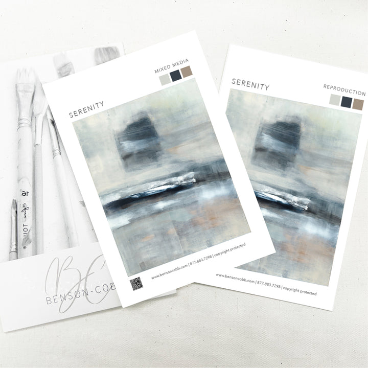 Serenity Canvas Sample