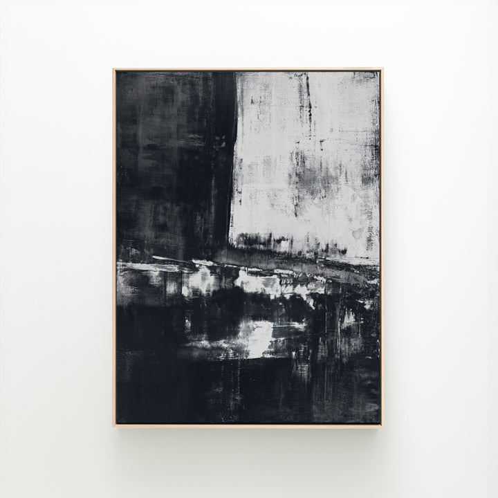 Shallow in Charcoal - Canvas Basics