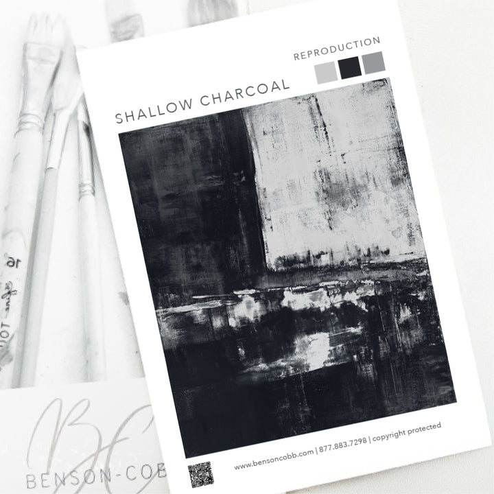 Shallow in Charcoal - All Options