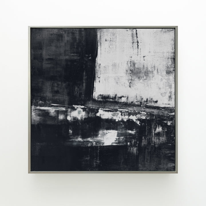Shallow in Charcoal - Canvas Basics