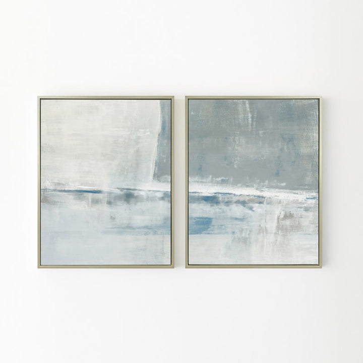 Shallow in Gray - Canvas Set Options