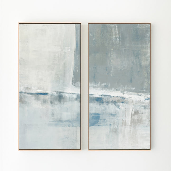 Shallow in Gray - Large Canvases