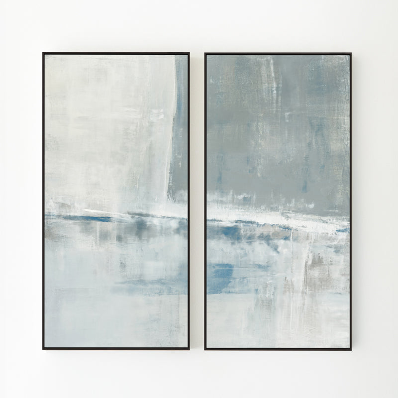 Shallow in Gray - Large Canvases