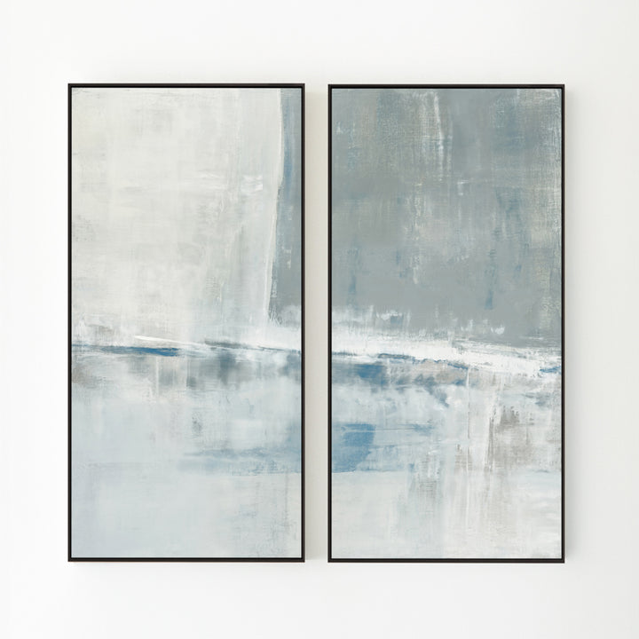 Shallow in Gray - Large Canvases