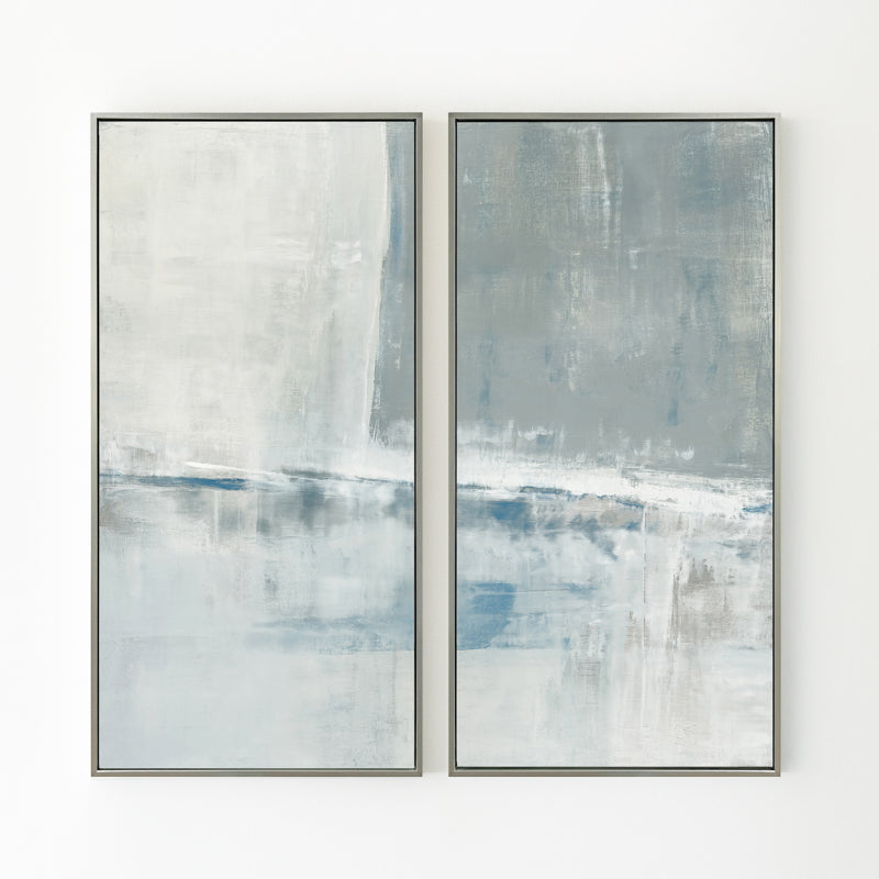 Shallow in Gray - Large Canvases