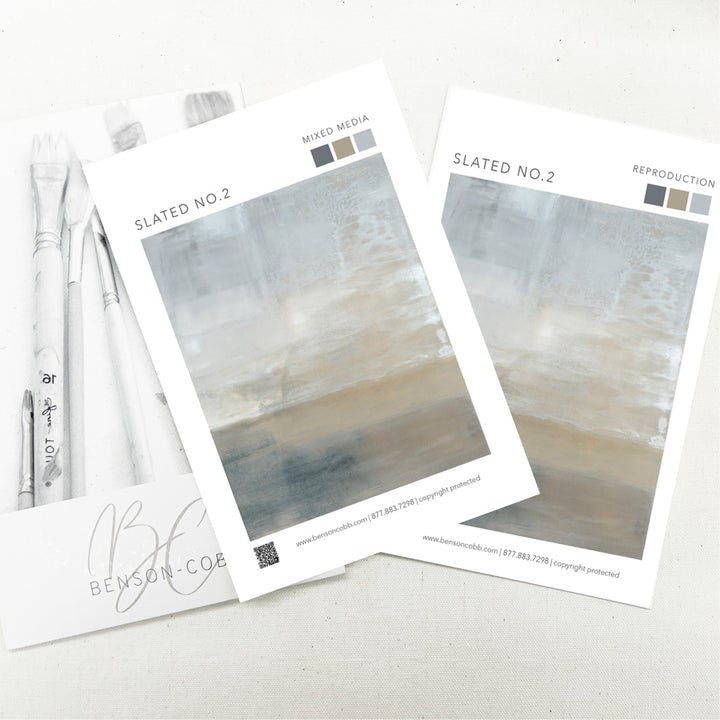 Slated No.2  Canvas Sample