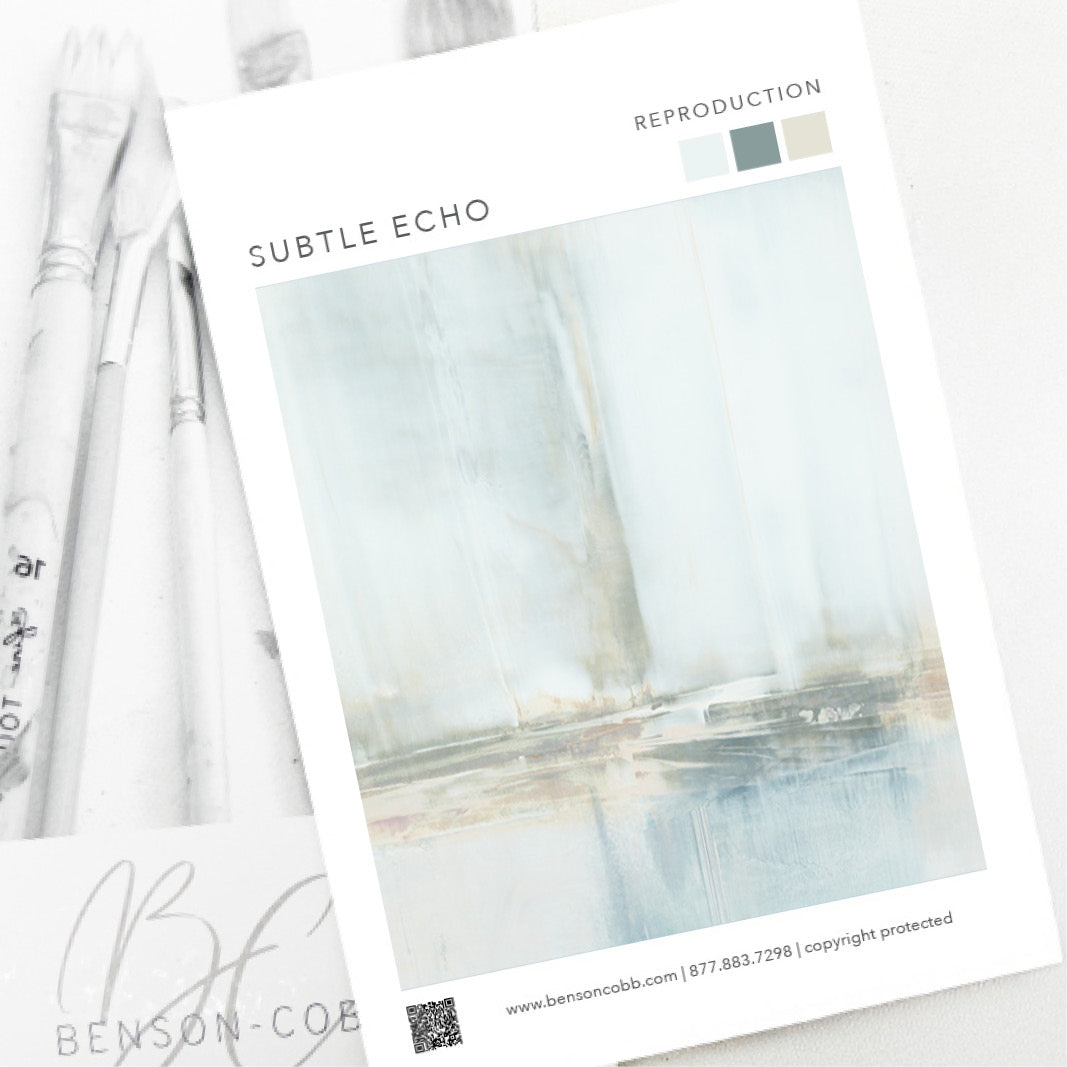 Subtle Echo Canvas Sample