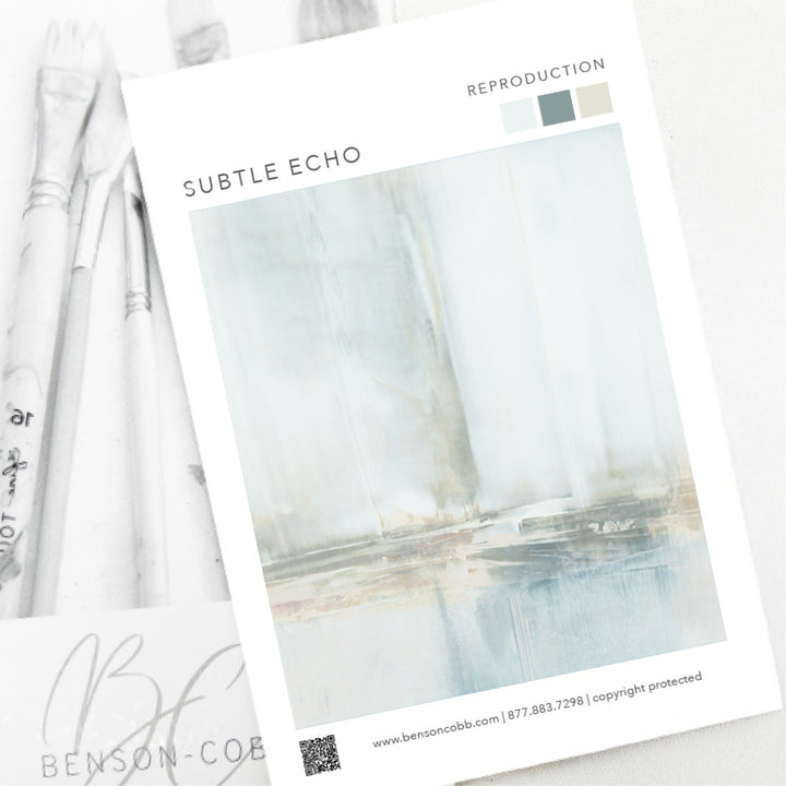 Subtle Echo Canvas Sample