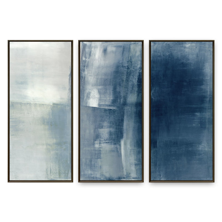 Surfaces in Blue - Canvas Set Options