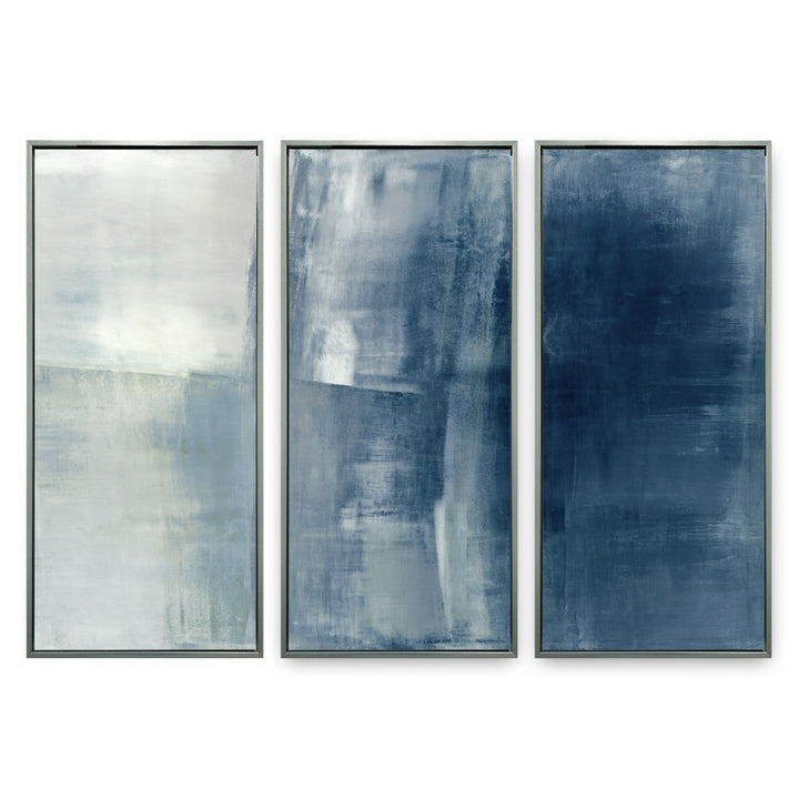 Surfaces in Blue - Large Canvases