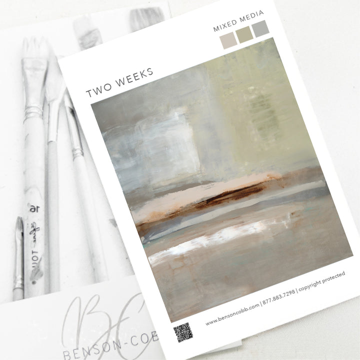 Two Weeks Canvas Sample