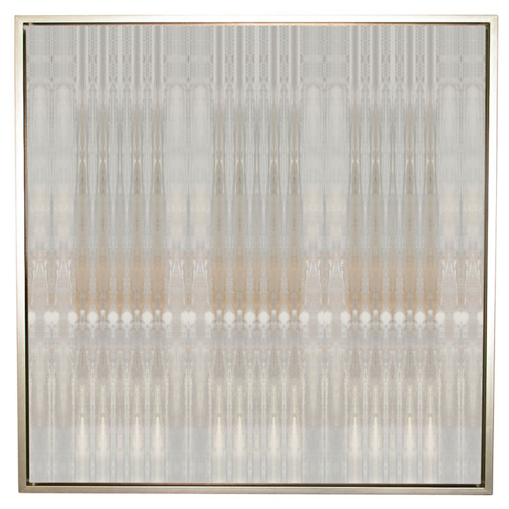 Dune Textile No.1 Canvas Champagne Gold Frame