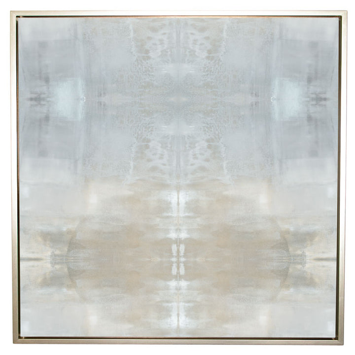 Ghost Textile No.2 Canvas Champagne Gold Frame