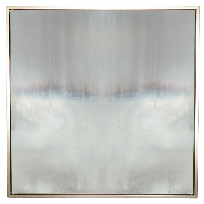 Haze Reflected Canvas Champagne Gold Frame