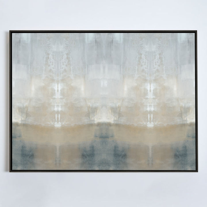 Ghost Textile No.10 Canvas Ebony Frame