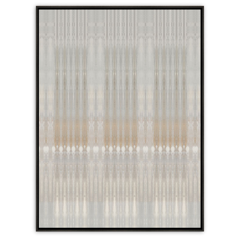 Dune Textile No.1 Canvas Ebony Frame