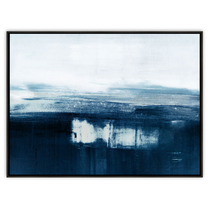 Coastal No.2 Canvas Ebony Frame