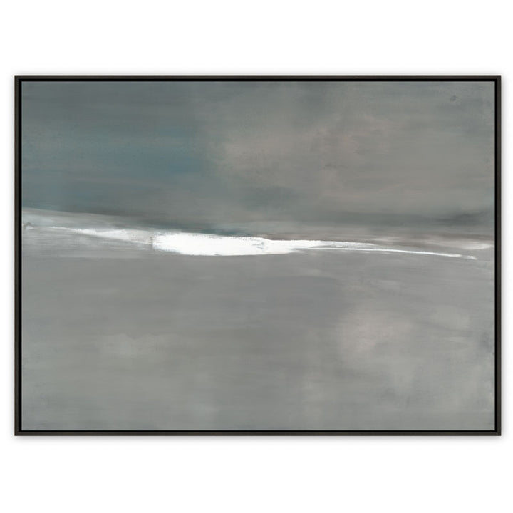 Calm  Seas Canvas Ebony Frame