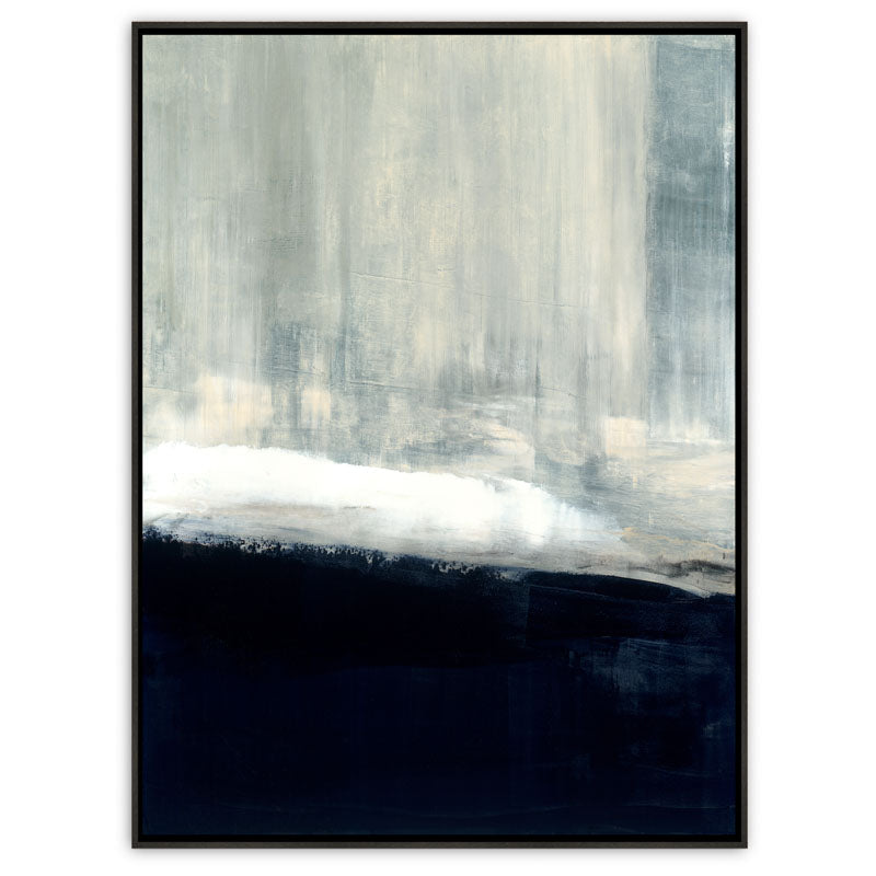 Driven Canvas Ebony Frame