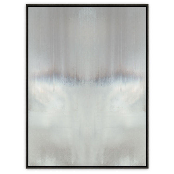 Haze Reflected Canvas Ebony Frame