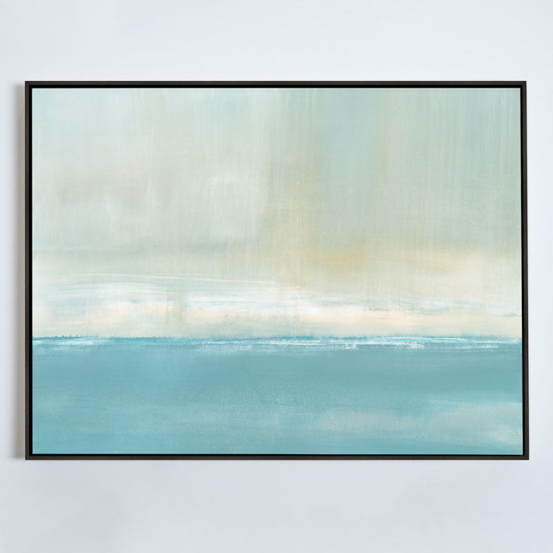 Misty Waters Canvas Ebony Frame