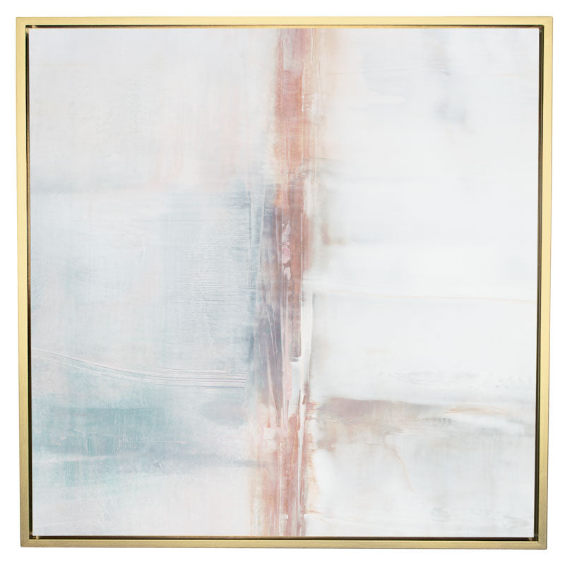 By Persuasion No.2 in Blush Canvas Gilt Frame
