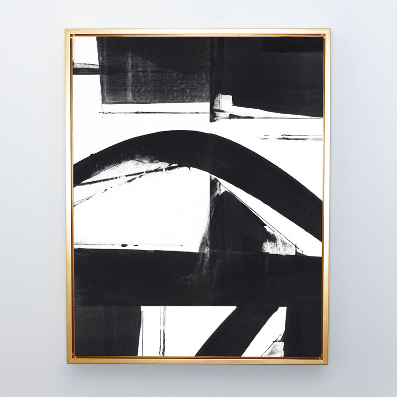 Entanglement No.4 Canvas Gilt Frame