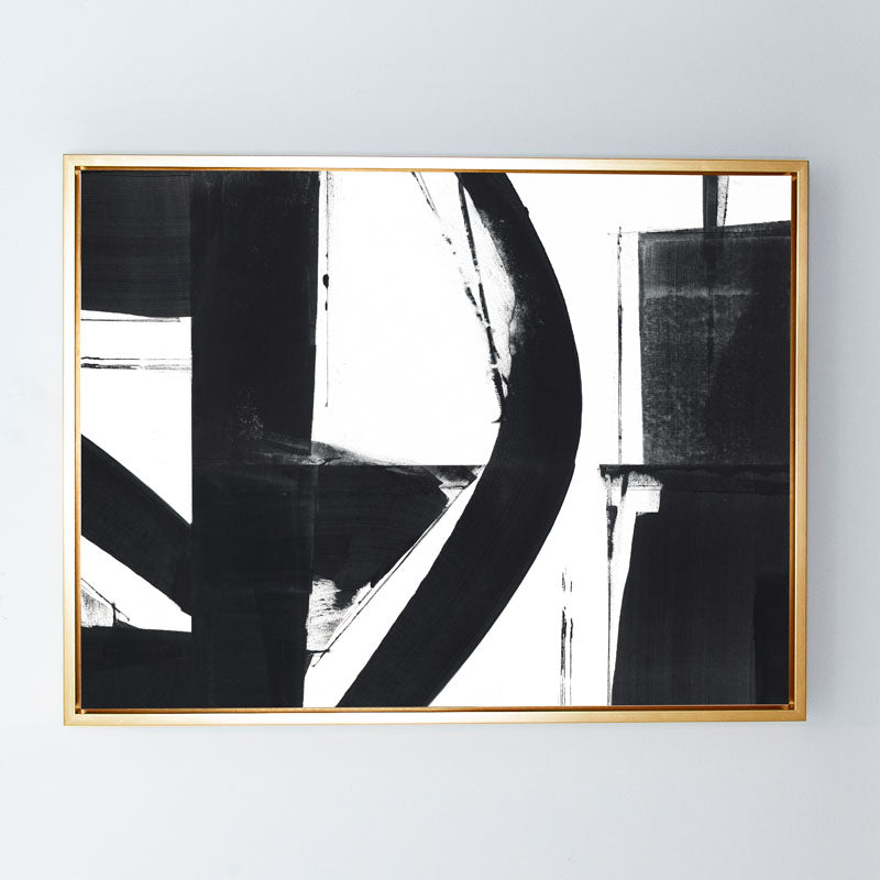 Entanglement No.4 Canvas Gilt Frame