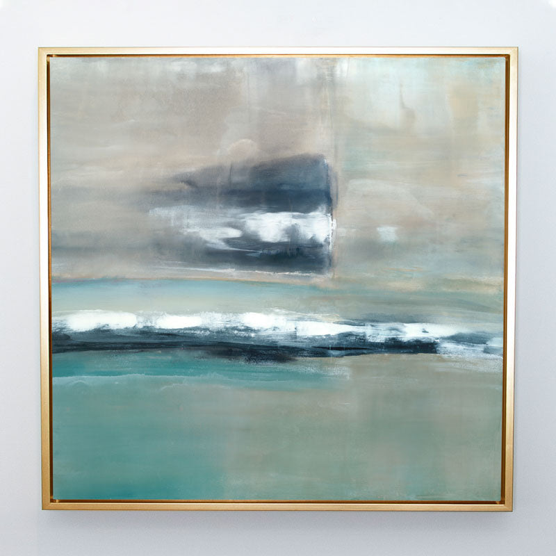 Serenity's Horizon Canvas Gilt Frame