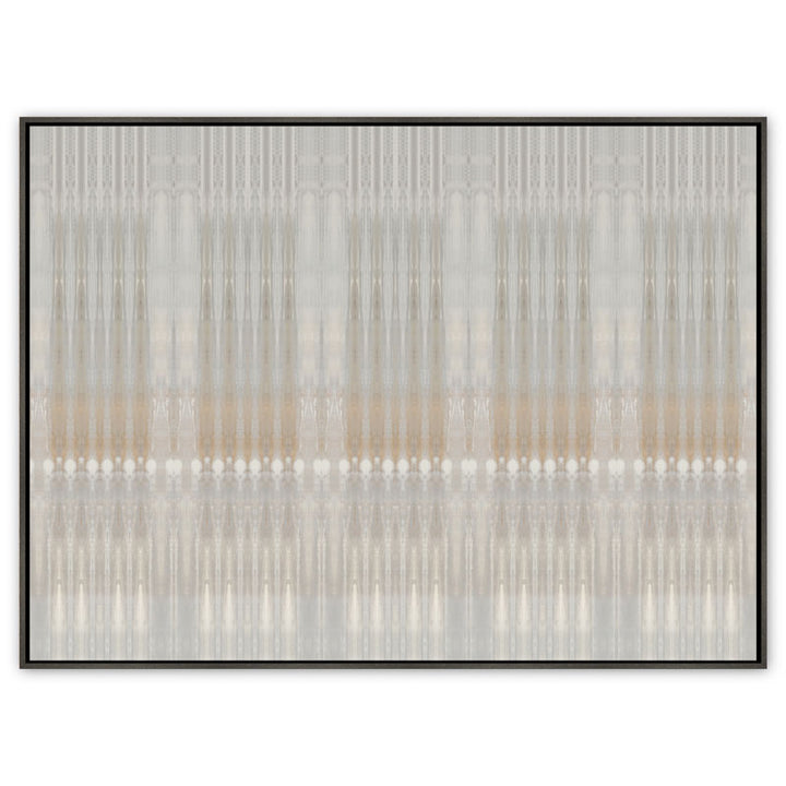 Dune Textile No.1 Canvas Gray Cherry Frame