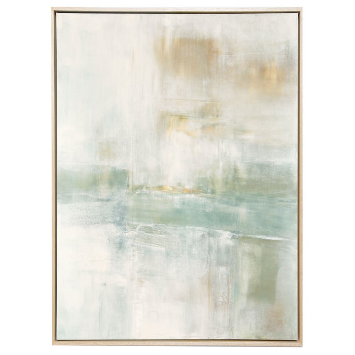 Tahoe in White Canvas Natural  Frame