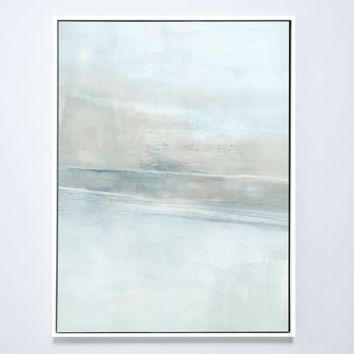 Landscape No.12 Canvas White Frame