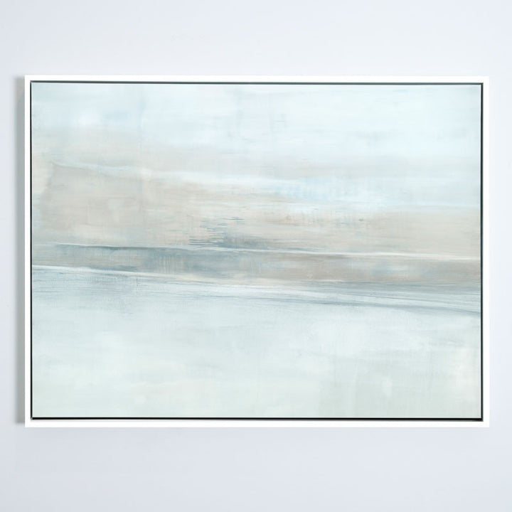 Landscape No.12 Canvas White Frame