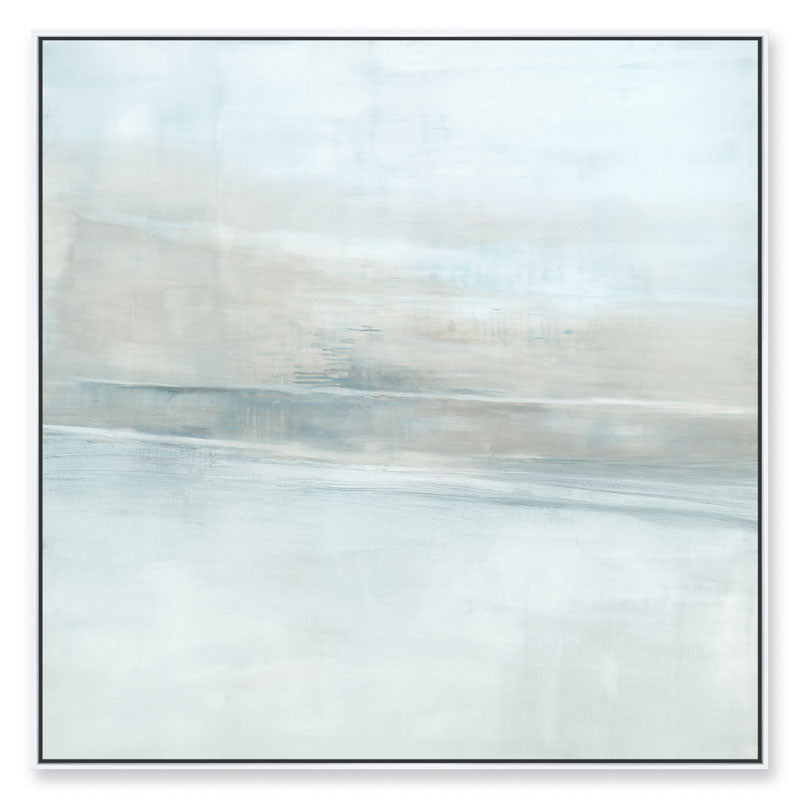 Landscape No.12 Canvas White Frame